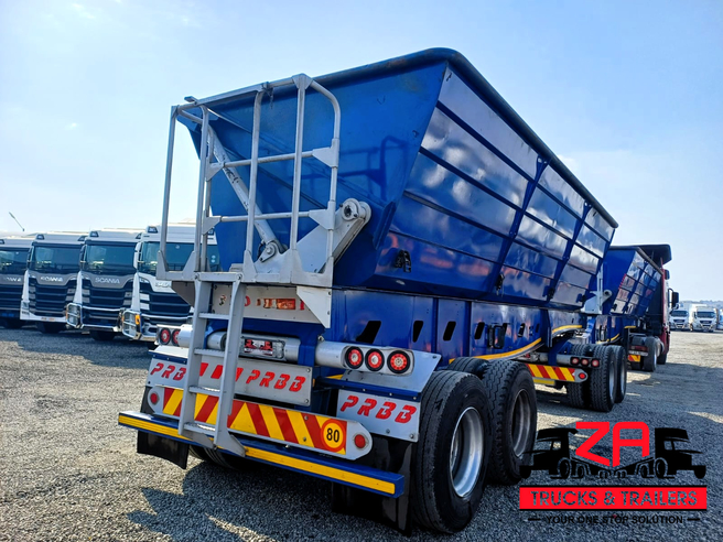 2023 PRBB 45 CUBE SIDE TIPPER TRAILER